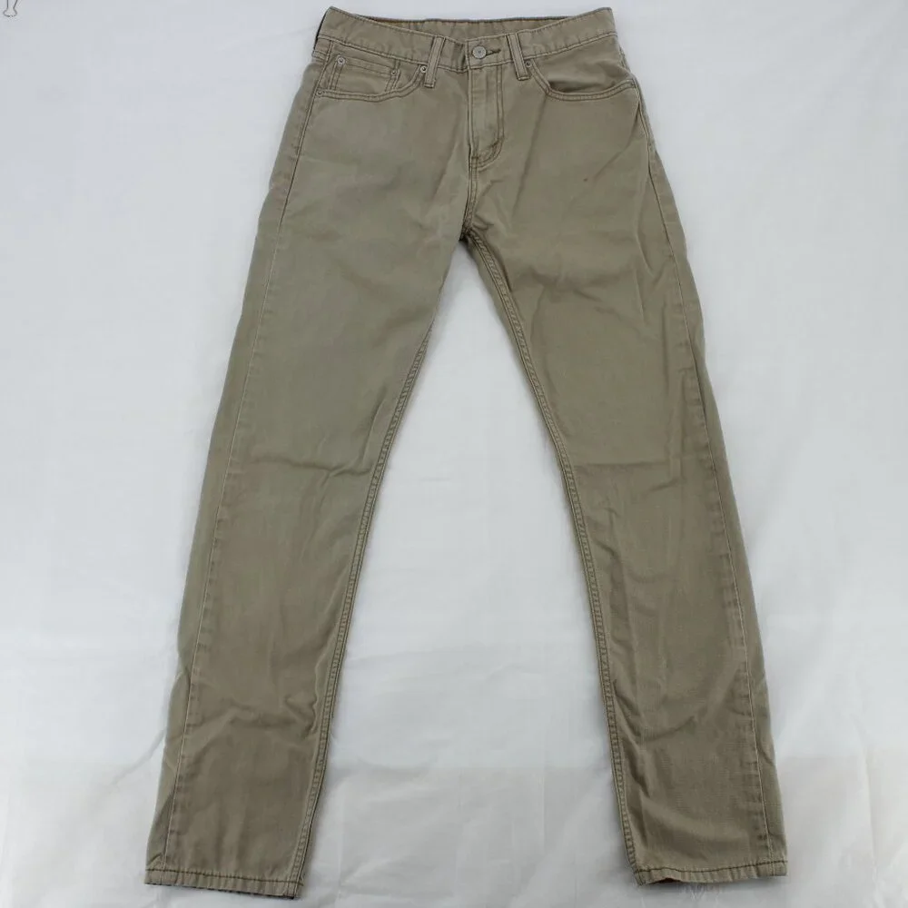 Levi’s 508 Regular Taper for Men – Khaki/Beige Pants‎ – Modern, Comfortable Fit